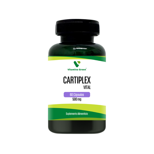 Cartiplex Vitamina Green: con Colágeno y Cúrcuma para aliviar el dolor en articulaciones y mejorar la movilidad. ¡Compra en Chile y siéntete aliviado!