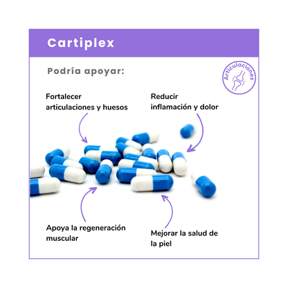 Cartiplex Vitamina Green: con Colágeno y Cúrcuma para aliviar el dolor en articulaciones y mejorar la movilidad. ¡Compra en Chile y siéntete aliviado!