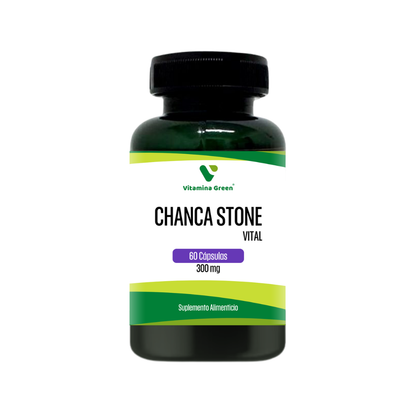 Vitamina Green Chanca Stone: apoya la salud de tus riñones y ayuda a eliminar cálculos. Con Boldo y Cola de Caballo. ¡Compra en Chile!
