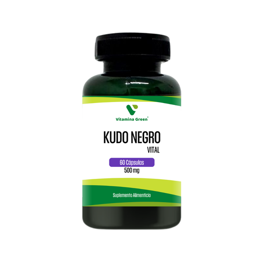 Vitamina Green Kudo Negro con Palo Negro: apoya tu salud hepática y mejora la digestión. ¡Compra en Chile y siéntete mejor de forma natural!