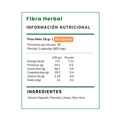 Fibra Vitamina Green: con Linaza y Aloe Vera, suplemento para mejorar la salud digestiva y tránsito intestinal. ¡Compra hoy y siente el alivio!