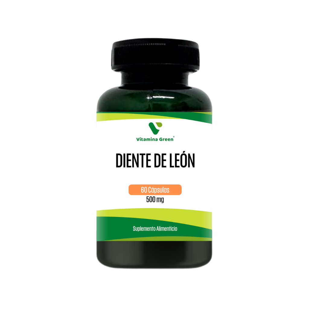Diente de León Vitamina Green: Detox hepático, mejora digestión. 100% natural, vegano. ¡Compra ahora en Chile y potencia tu bienestar!
