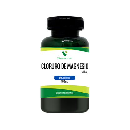 Cloruro de Magnesio Vitamina Green: suplemento esencial para relajar tus músculos y fortalecer tus huesos. ¡Compra en Chile y mejora tu bienestar hoy!