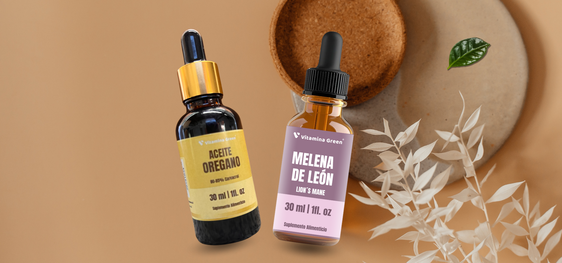 Aceite de Orégano Vitamina Green: poderoso antibacteriano y antifúngico natural. Fortalece tu inmunidad en Chile. ¡Potencia tu bienestar!