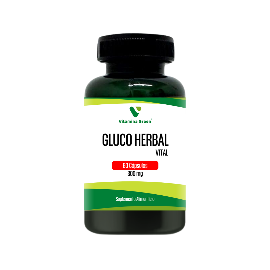 Gluco Herbal, Apoya el control de glucosa con Pata de Vaca, Yacón, Nogal, Morera, Eucalipto y más. ¡Bienestar natural para tu salud!
