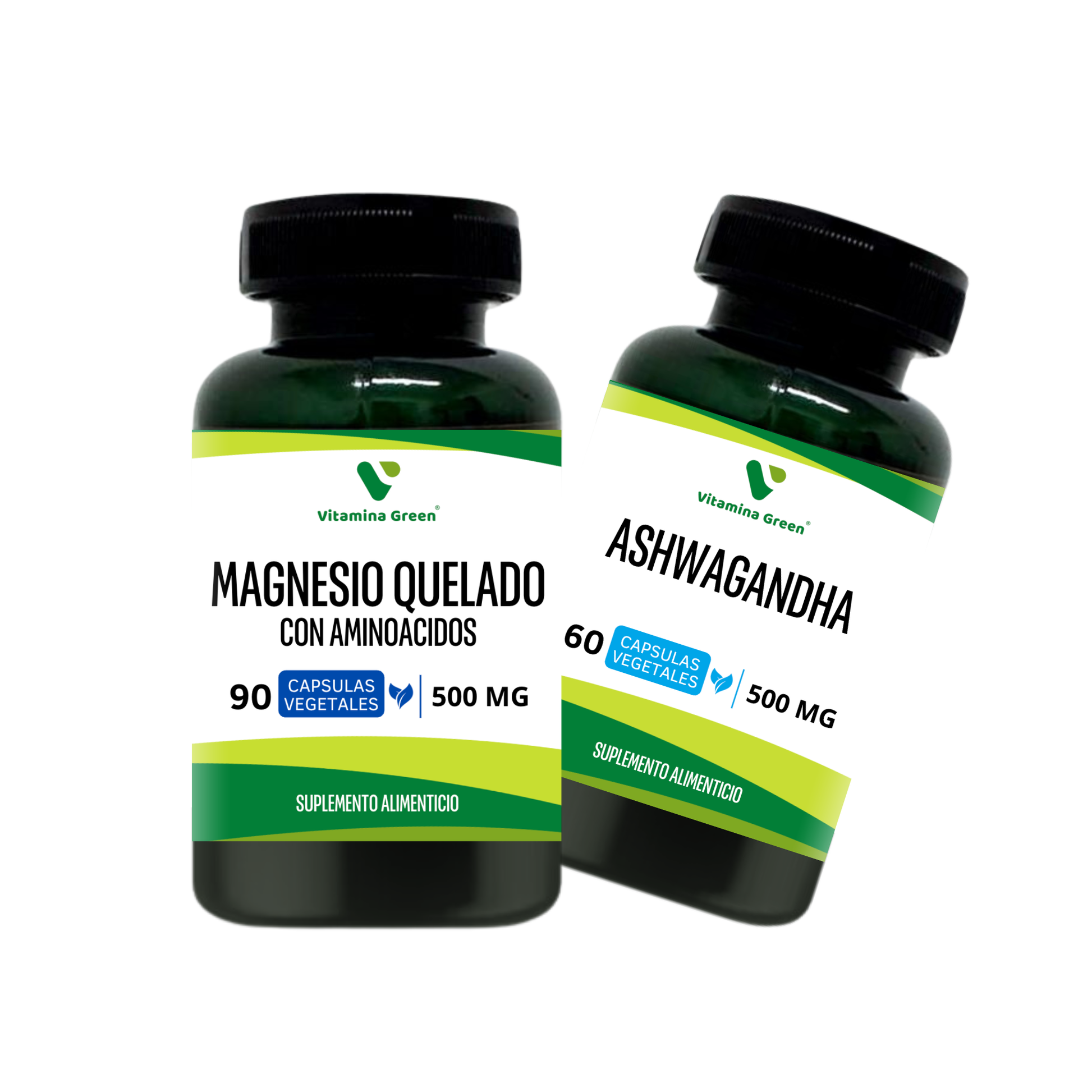 Pack Relax Total: combina Magnesio Quelado y Ashwagandha para ayudarte a calmar la mente, aliviar el estrés y dormir profundamente.