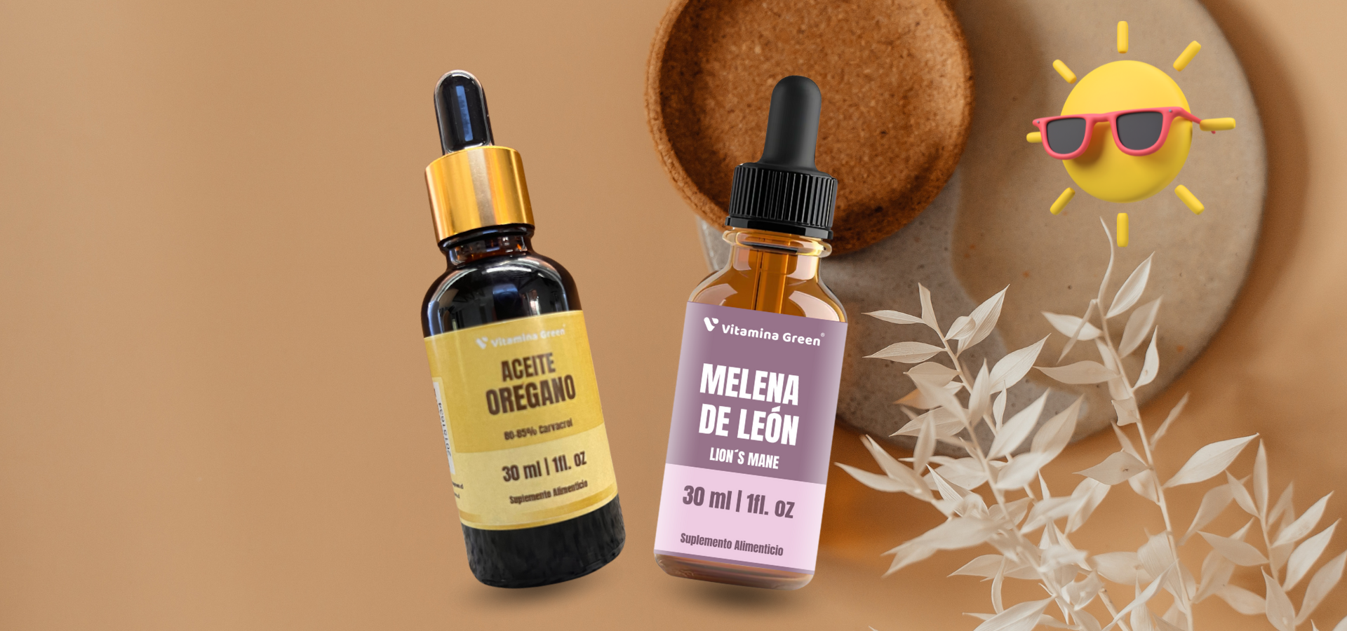 Aceite de Oregano Vitamina Green con 80-85% de Carvacrol. Extracto puro prensado en frío para tu bienestar diario. Envíos a todo Chile. ¡Descúbrelo!