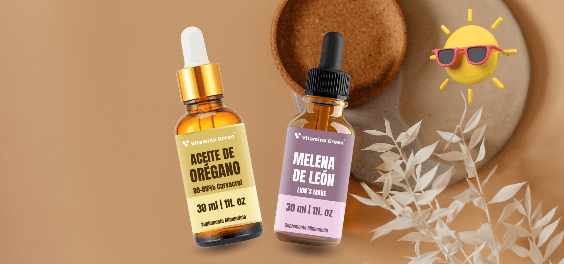 Aceite de Oregano Vitamina Green con 80-85% de Carvacrol. Extracto puro prensado en frío para tu bienestar diario. Envíos a todo Chile. ¡Descúbrelo!