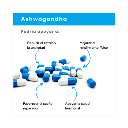 Ashwagandha Chile de Vitamina Green el suplemento natural ideal para reducir el estrés y la ansiedad. ¡Compra y encuentra tu calma hoy!