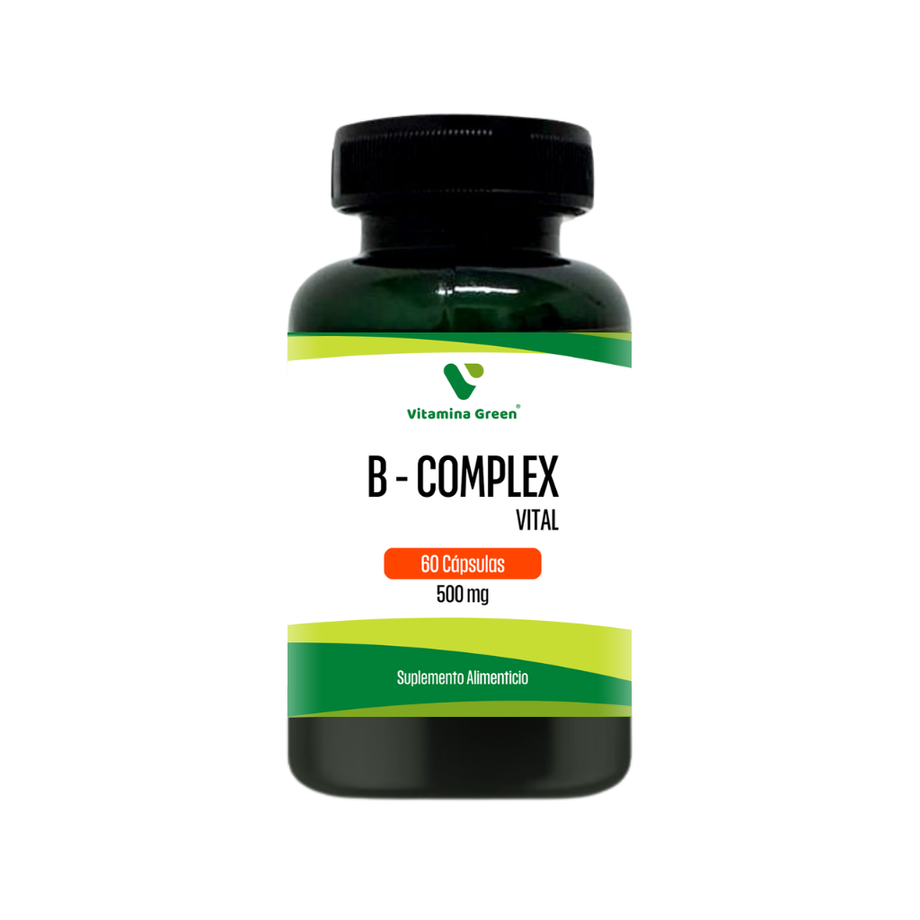 B-Complex, Complejo de vitaminas B que podría ayudar a la energía, el metabolismo y el sistema nervioso. ¡Vitalidad y bienestar en cada cápsula!