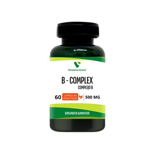 Vitamina Green Complejo B, con 8 vitaminas para mejorar tu energía, metabolismo y sistema nervioso. ¡Compra en Chile y siente la diferencia!
