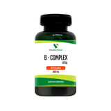 B-Complex, vitaminas del Complejo B que podría ayudar a la energía, el metabolismo y el sistema nervioso. ¡Vitalidad y bienestar en cada cápsula!