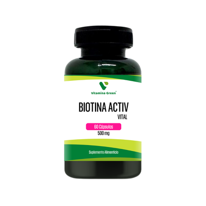 Vitamina Green Biotina: Suplemento con Colágeno y Zinc para un cabello y uñas sanos. ¡Compra en Chile y fortalece tu belleza natural hoy!