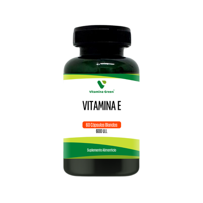Vitamina E Vitamina Green: Protege tu piel, potente antioxidante. 100% natural. ¡Compra ahora en Chile y cuida tu salud!