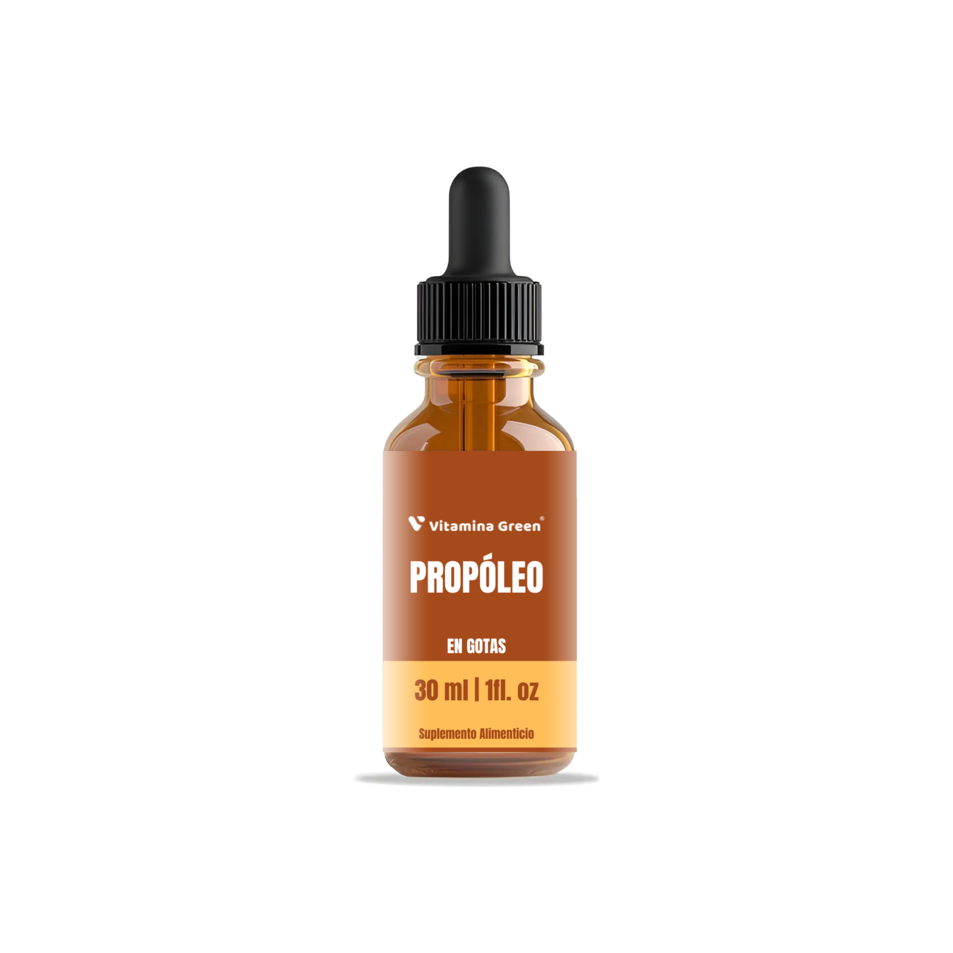 Propóleo Puro en Gotas 30 ml Vitamina Green, suplemento de propóleo de origen natural para el bienestar diario. Envío a todo Chile.